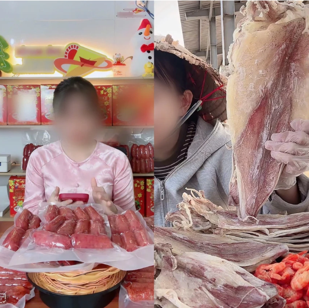 Livestream bán thực phẩm 